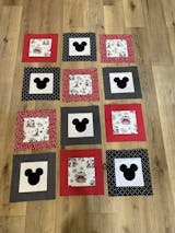 Vintage Romance Mickey & Minnie - Springs Creative Cotton