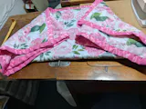 Hot Pink Satin Blanket Binding