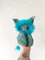 Turquoise Dreamy Fur - Shannon Fabrics