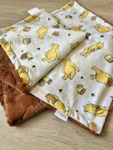Yellow Winnie The Pooh Bears - Studio E Minky