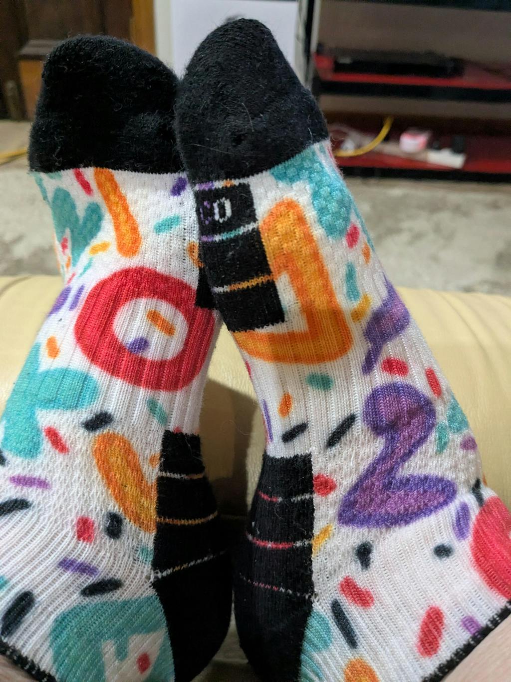 Radical Retro Bamboo Ankle Compression Socks