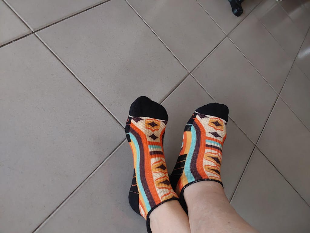 Radical Retro Bamboo Ankle Compression Socks