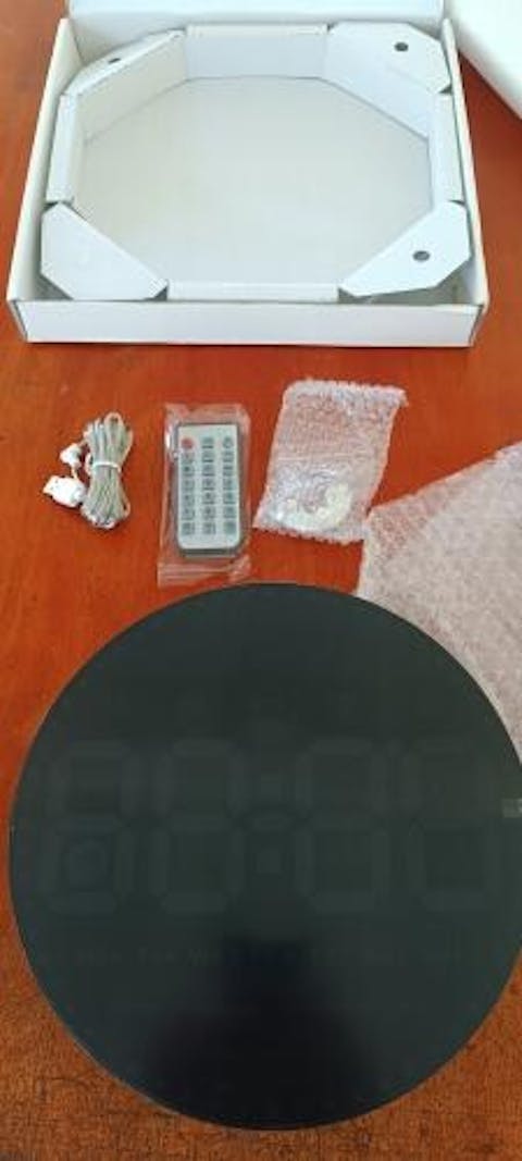 Modern LED Digital Wall Clock with Dual Alarms & Holiday Display | 10-Inch USB-Powered Clock