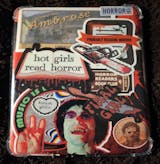 Bloody Chainsaw Sticker | Horror Movie Decal | Spooky Season Art | Chainsaw Massacre Vinyl | Halloween Gore Fan Gift | Edgy Horror Laptop