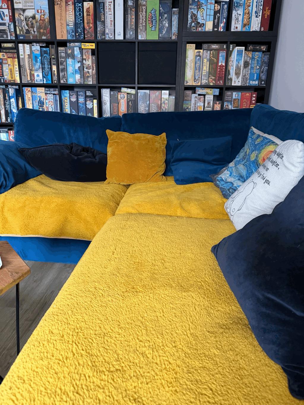 Thick Fuzzy Sherpa Fleece Non-Slip Sofa Cover