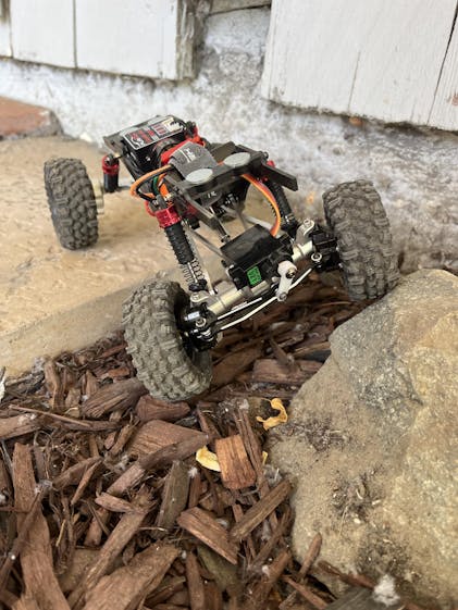 Furitek 1/18 Cayman Pro V2 4X4 Premium RC Crawler Black W