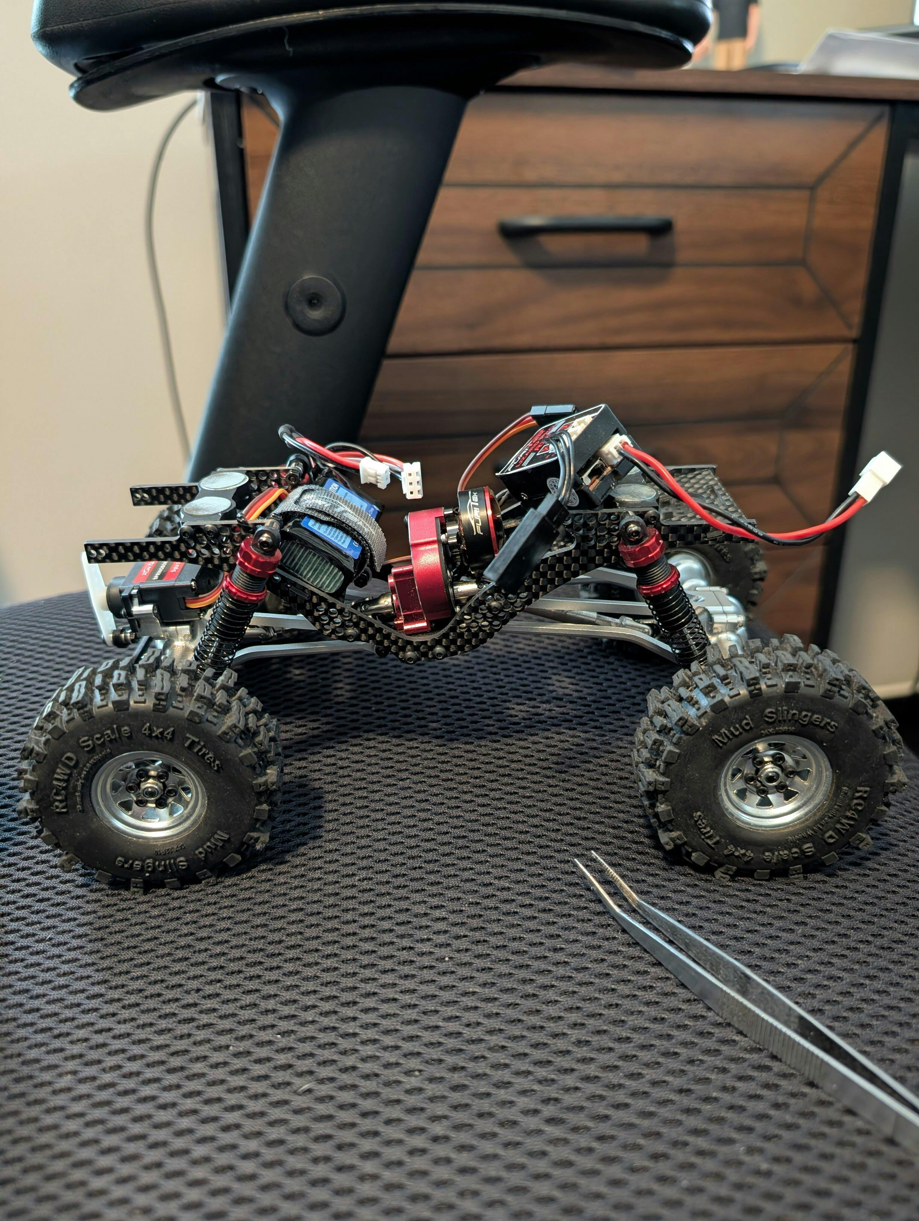 FURITEK CAYMAN PRO V2 4X4 1/18 PREMIUM RC CRAWLER W/ TX/RX ORANGE