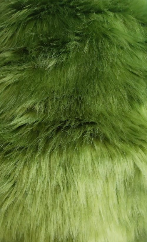 [SILKY FUR] Black Grey White Rabbit Fox Faux Fur