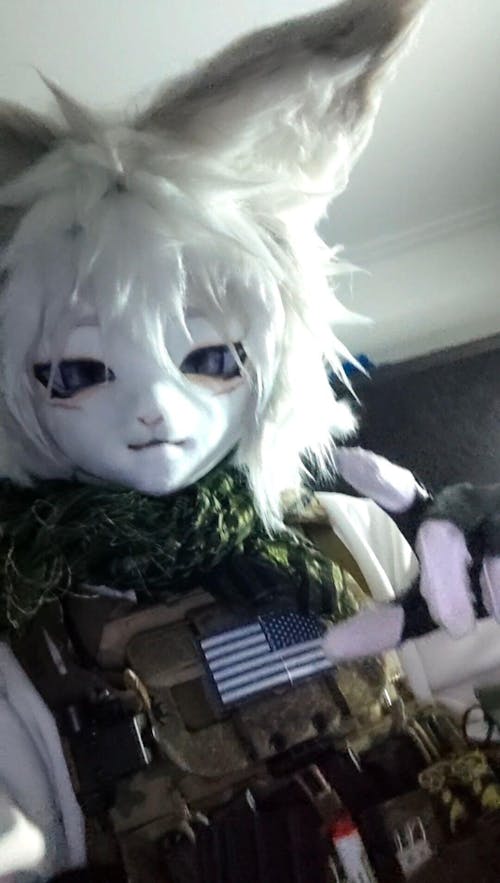 [FOXY FUR] Blue&Green Series Fox Faux Fur