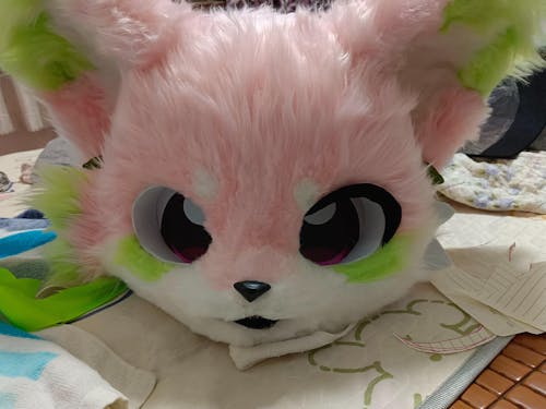 [FOXY FUR] Blue&Green Series Fox Faux Fur