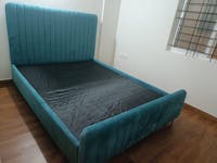 Rome Luxury Upholstered Bed In Suede