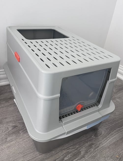 XL Stainless Steel Sifting Litter Box for Pine Pellet