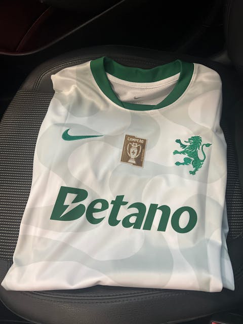 Sporting Camisola Alternativa Branca 2025/26