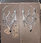 Golden Gothic Arch Earrings