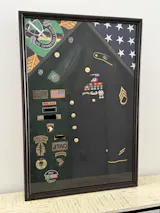 24 x 36 Military Uniform Shadow Box