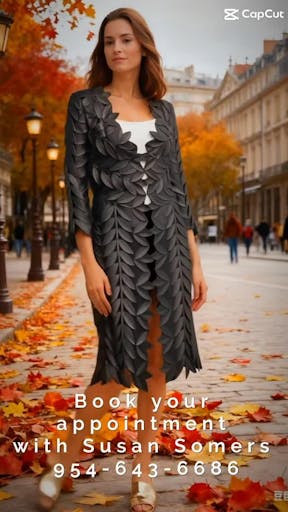 Faux Leather Laser cut butterfly shift dress (Black)  Ellyndale