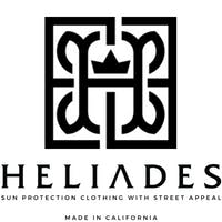 Sun Protection Gloves, Limited Edition Green on Blue, Heliades Fashion Sun  Protection Clothing