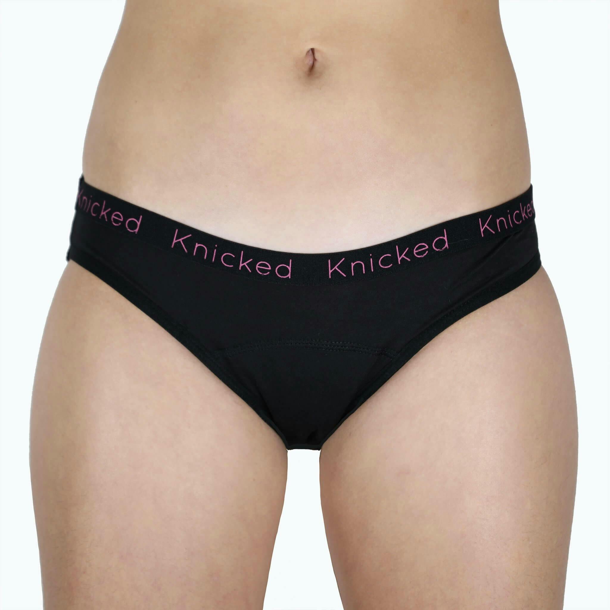 Dance Diva ~ Girls Period Underwear ~ Heavy Absorbency (BLACK) - Knicked  Australia