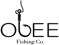 Obee Finesse Worm - Black Red with Red Tip, Obee Fishing Co.