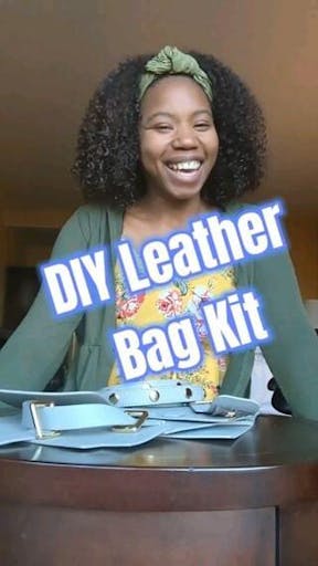 POPSEWING DIY Leather Bag Kit, Designer Belt Bag for Women, DIY Shoulder Bag  for Adults, Inspired Bag for Girls, Personalised Gifts (DIY Kits) :  : Home & Kitchen