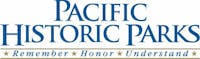 Pacific Historic Parks Bookstore Men's War Planes Aloha Shirt, Blue 2XLarge