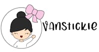 Vanstickie Reusable Sticker book (30 pages)