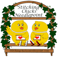 Stitching Chicks Needlepoint