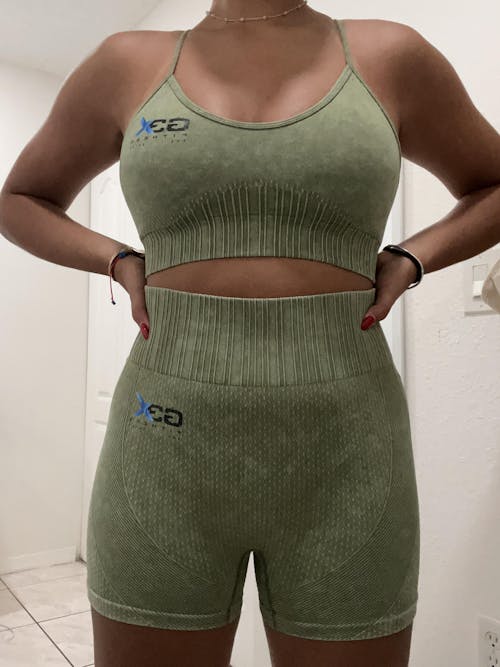 Corduroy Sports Bra