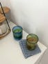 Glass Tumblers - Blue
