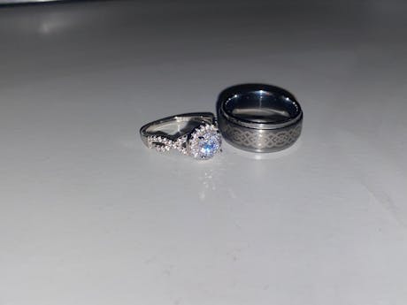 PATOR Knot Tungsten Carbide Celtic Ring Polished Step Edges