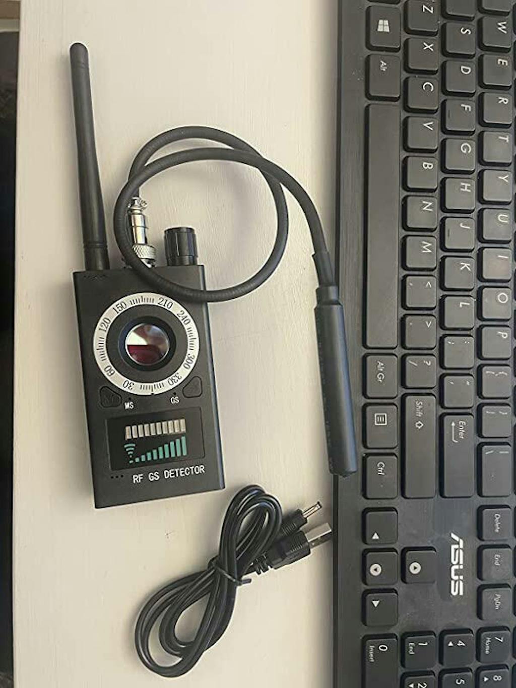 SpyBust AntiSpy Device and Hidden Camera Detector with Active Laser