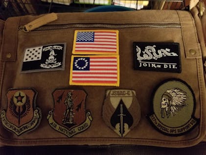 Gadsden Join Or Die Benjamin Franklin Flag Bike Motorcycle Hat - Foto 9