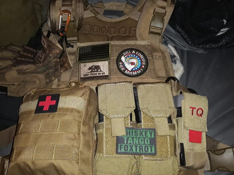 VELCRO® BRAND Fastener Morale HOOK PATCH Kill A Commie For Mommy 3 