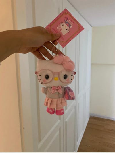 Glasses Hello Kitty Bag Charm [FreeShipping]