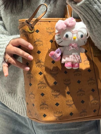 Glasses Hello Kitty Bag Charm [FreeShipping]