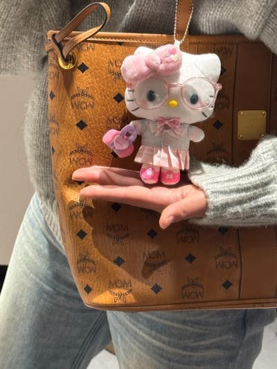 Glasses Hello Kitty Bag Charm [FreeShipping]