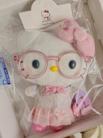 Glasses Hello Kitty Bag Charm [FreeShipping]