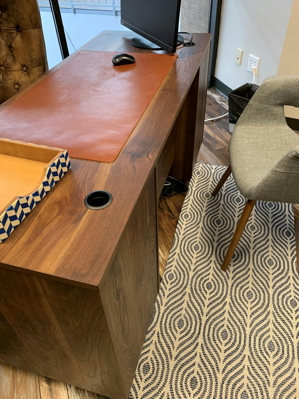 Genuine Handmade Leather Desk Pad & Mat Galen Leather