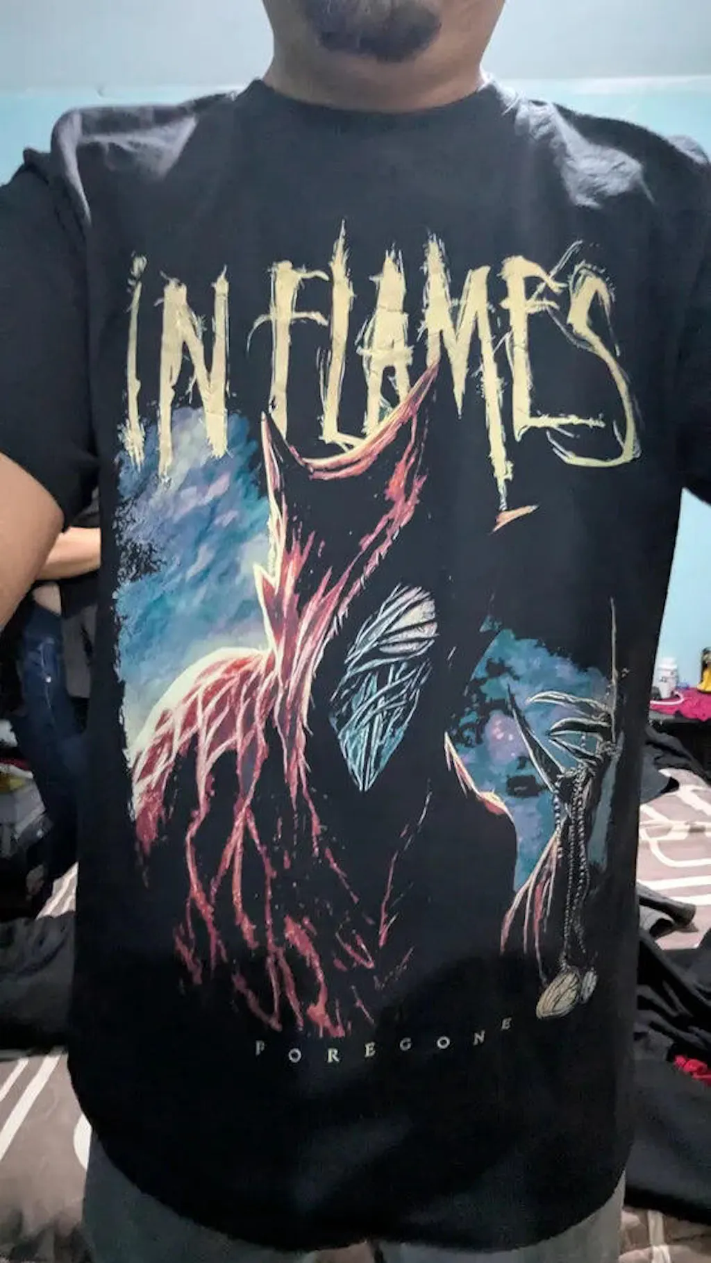 Playera Camiseta In Flames Foregone