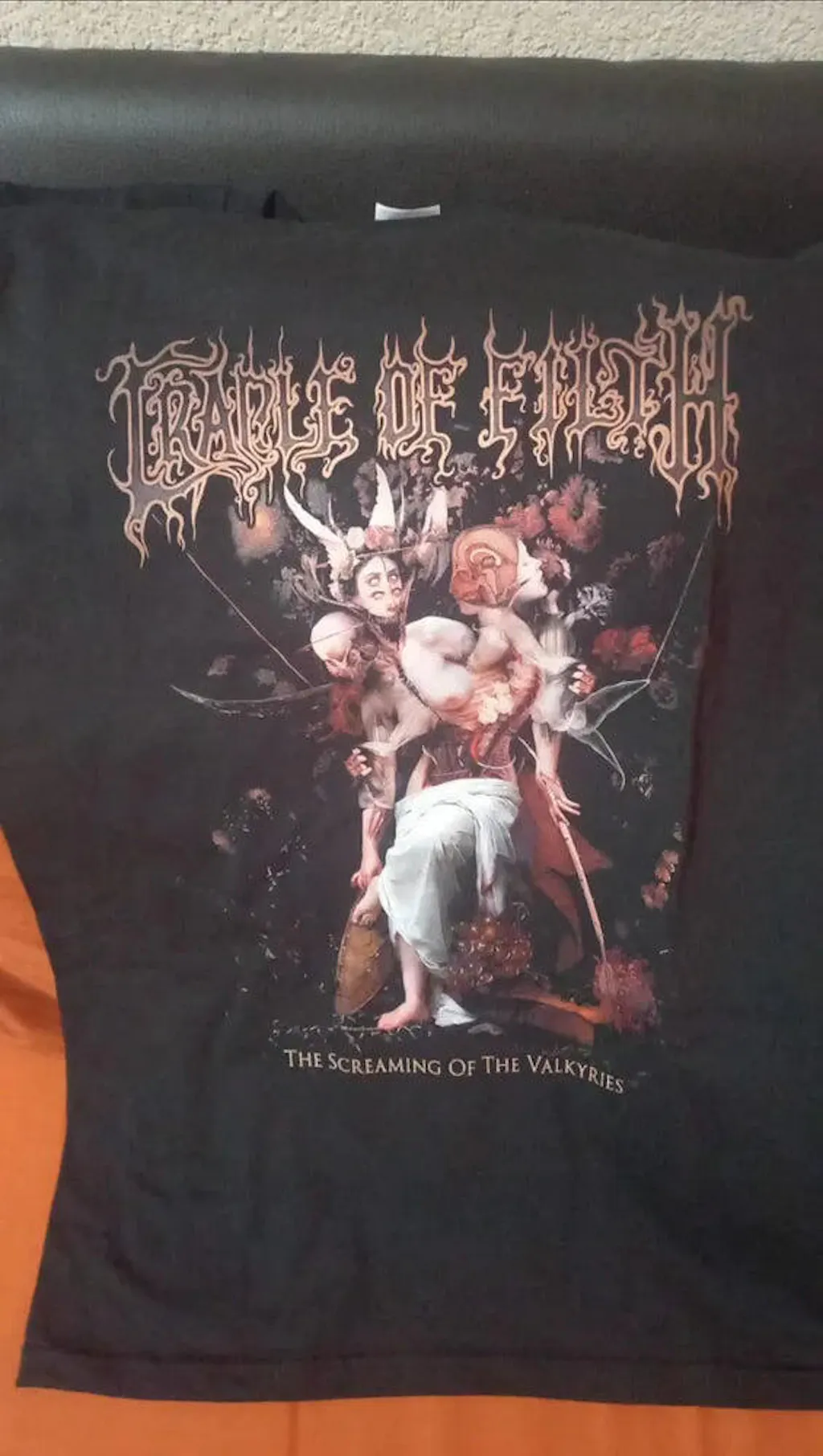 Playera Camiseta Cradle Of Filth The Screaming Of The Valky