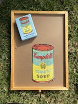 Andy Warhol Soup Cans Set of 3 Shaped Puzzles in Tins