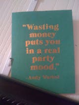 Andy Warhol Philosophy Correspondence Cards
