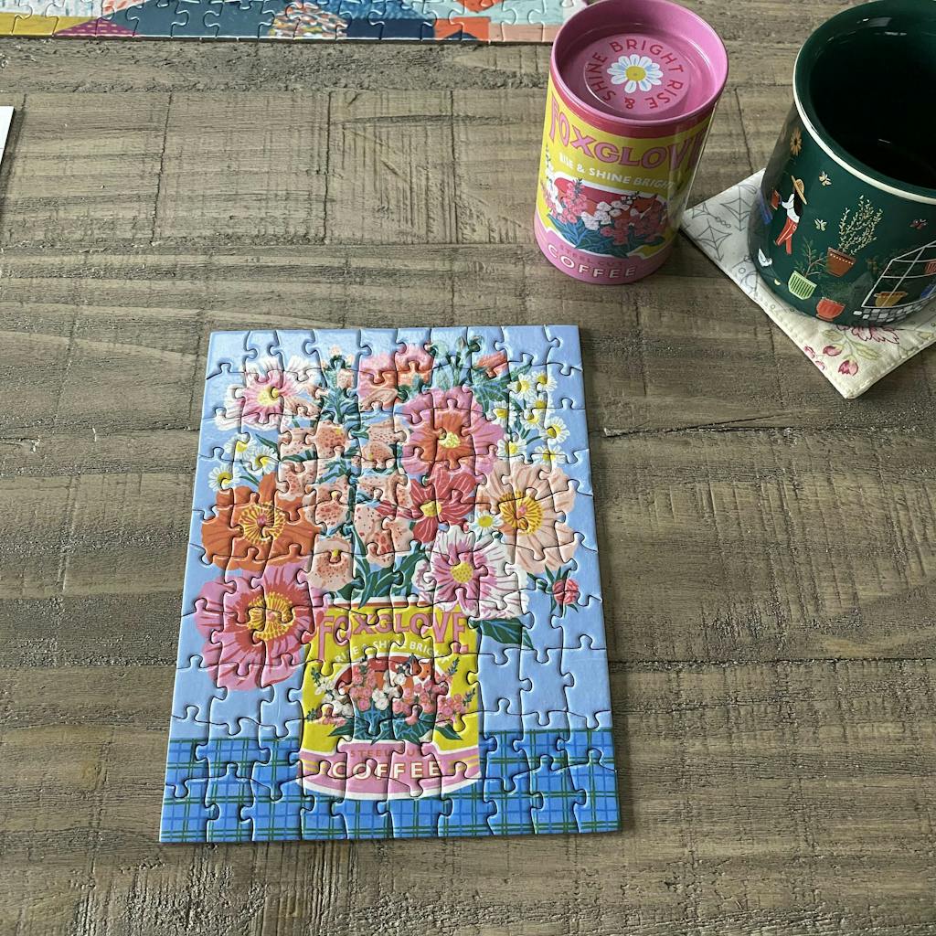 Ever Upward Set of 3 Puzzles in Tins Galison