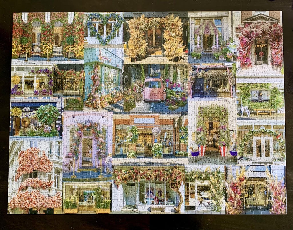 London in Bloom 1000 Piece Puzzle Galison