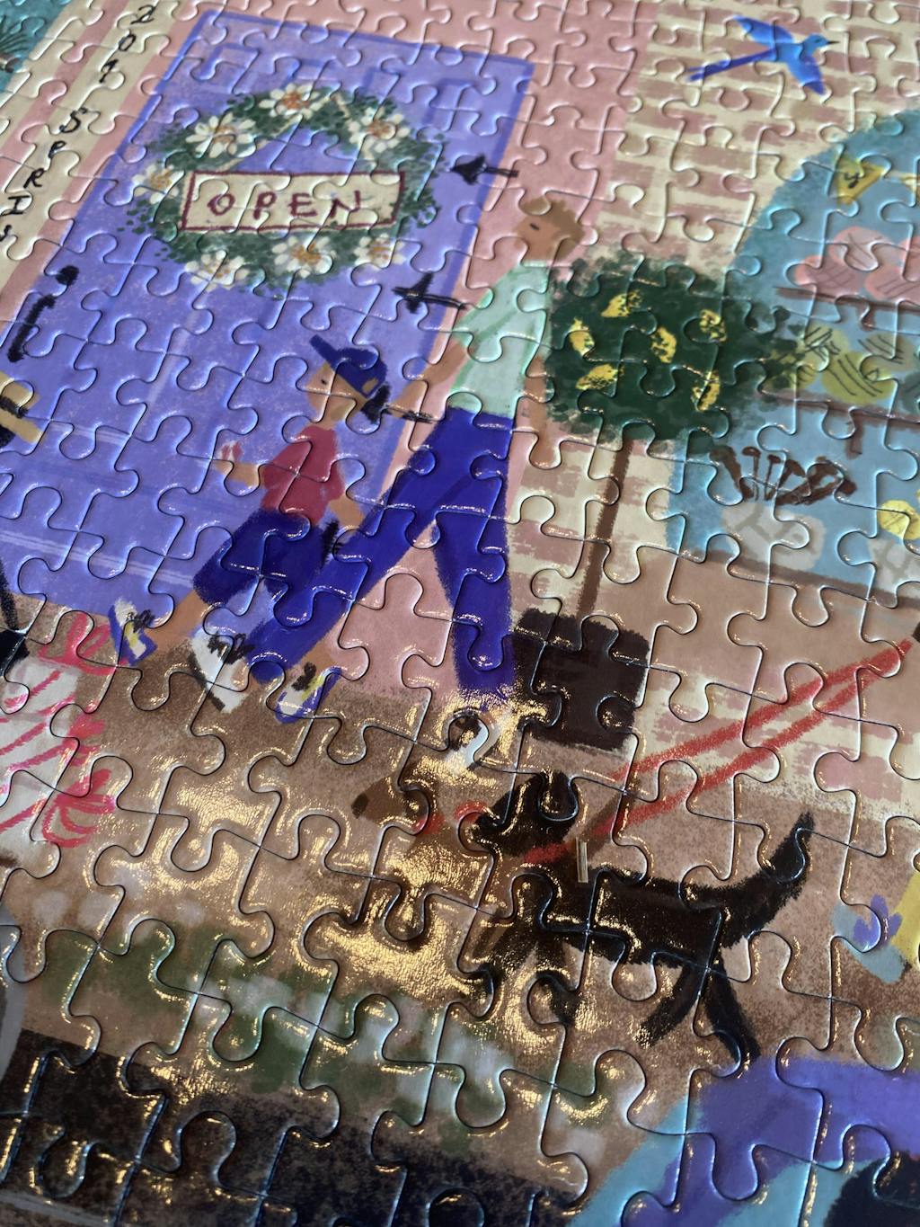 Spring Street 1000 Piece Jigsaw Puzzle Galison