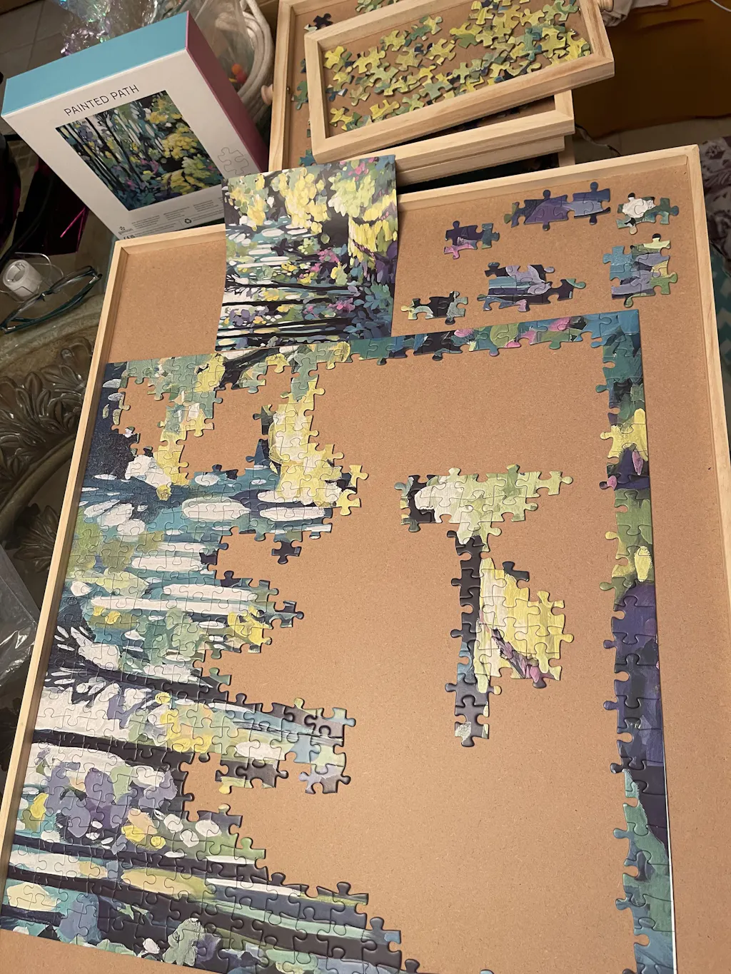 Painted Path 500 Piece Puzzle | Galison