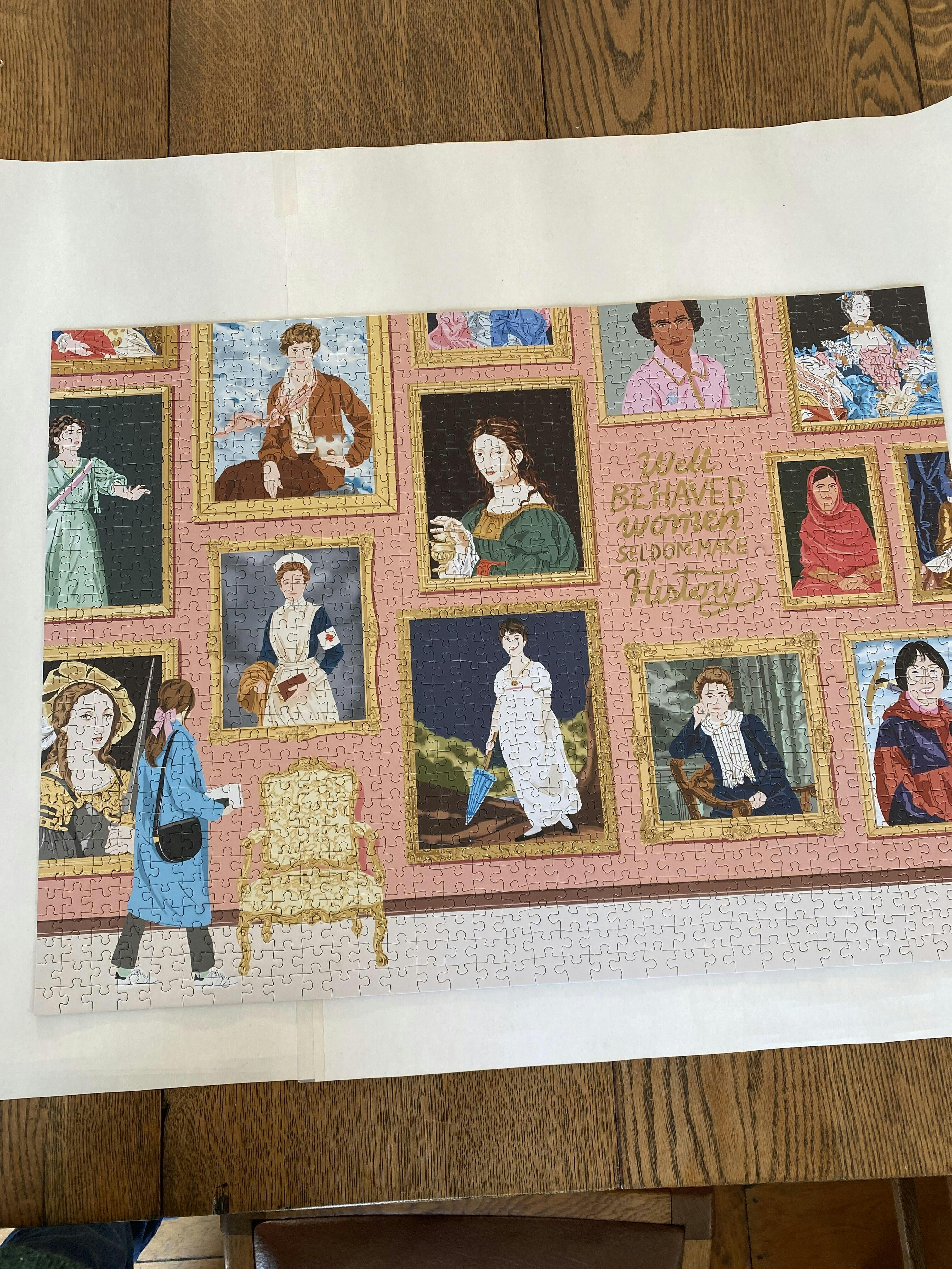 Herstory Museum 1000 Piece Foil Jigsaw Puzzle | Galison