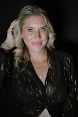 Aqua Rally - Pickleball Paddle Necklace