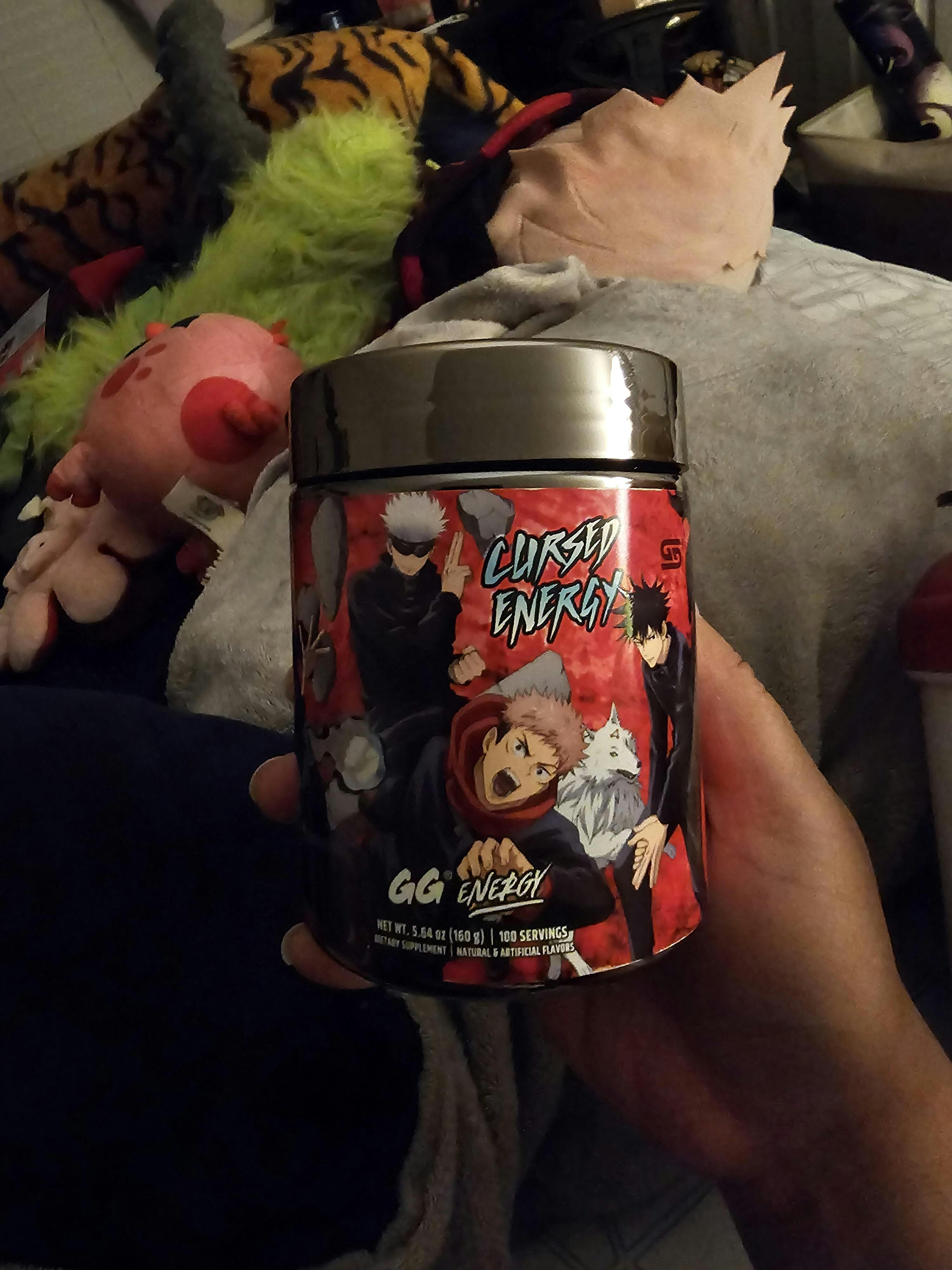 Gamer Supps x Jujutsu Kaisen Cursed Energy Caffeine Free - 100 Servings