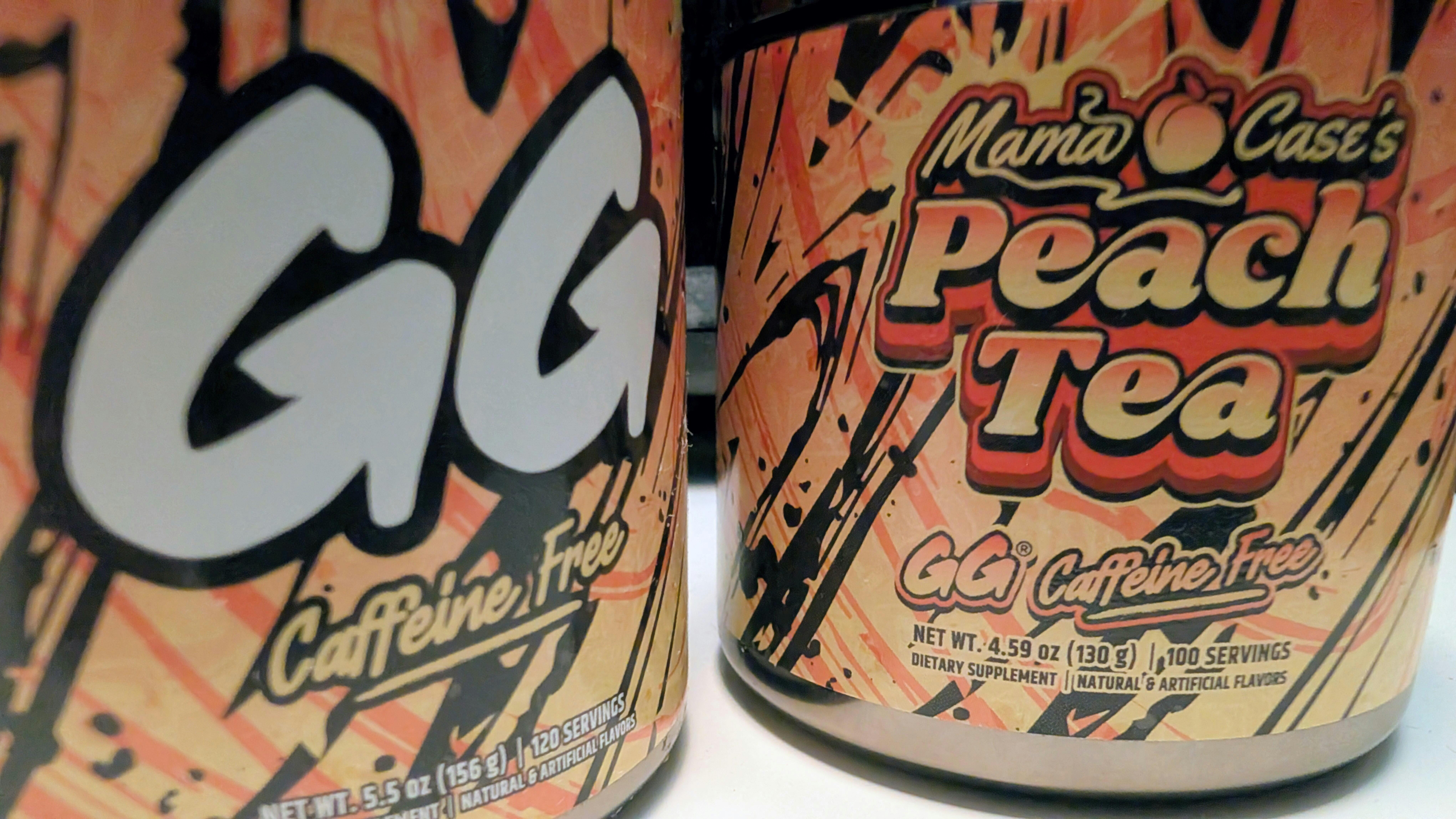 Mama Case's Peach Tea Caffeine Free - 100 Servings (sku: FG.FB.GG